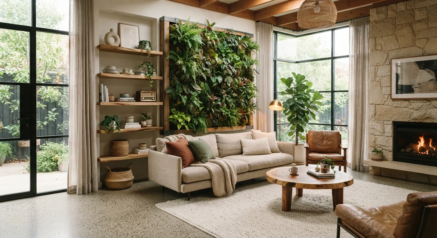 Biophilic Design: Why Living Walls and Natural Materials Are Reshaping Modern Interiors