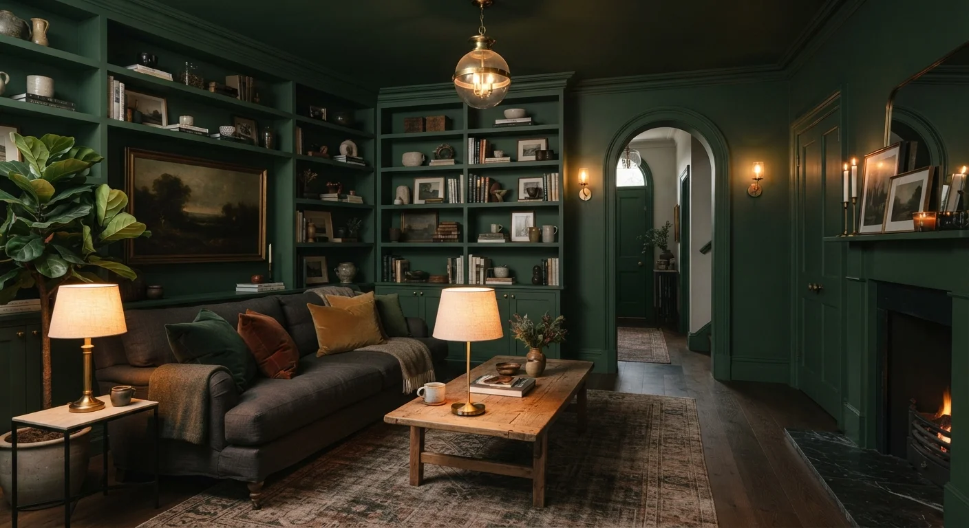 Colour Drenching: The Bold Decorating Technique That Defies the Neutral Ceiling