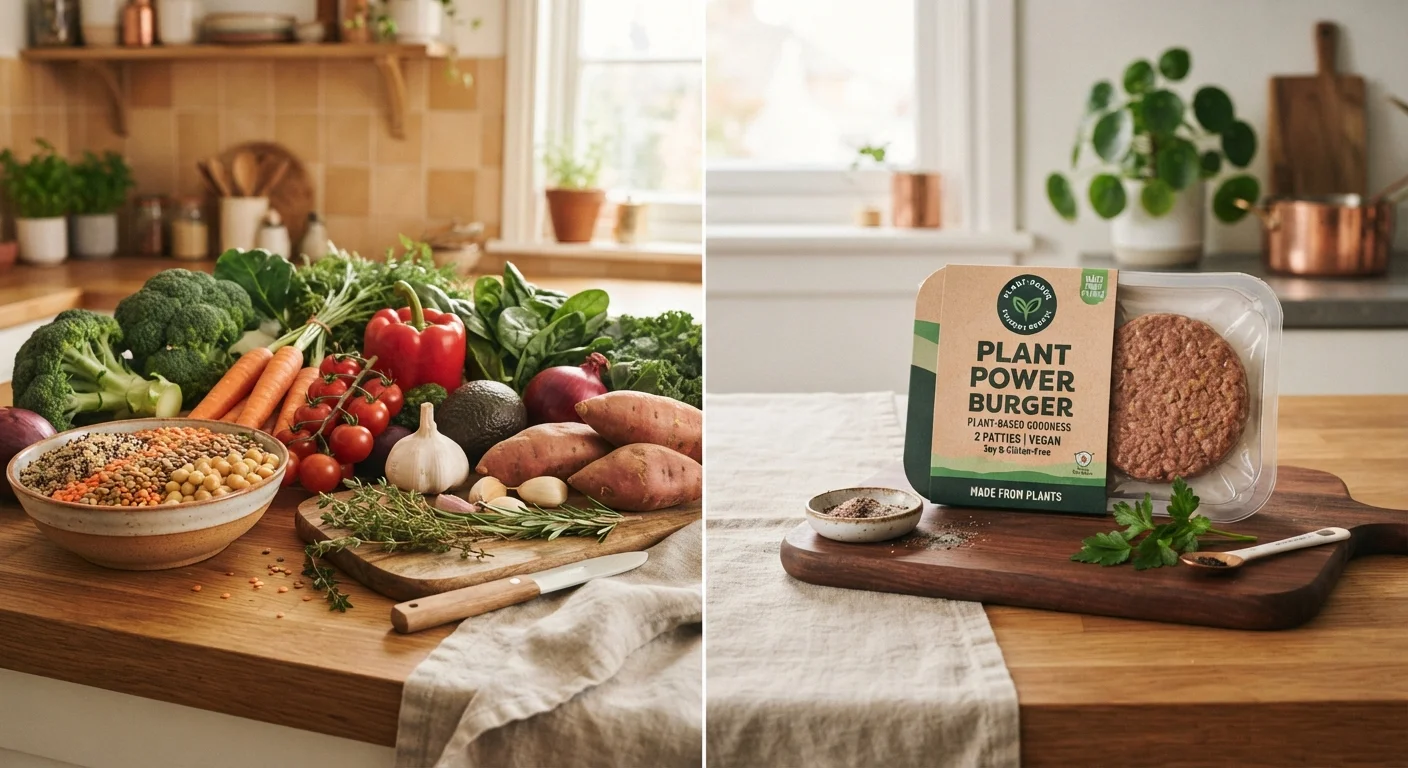 Plant-Based Meat vs. Whole-Food Vegetarian Eating: What the Trend Data Actually Shows