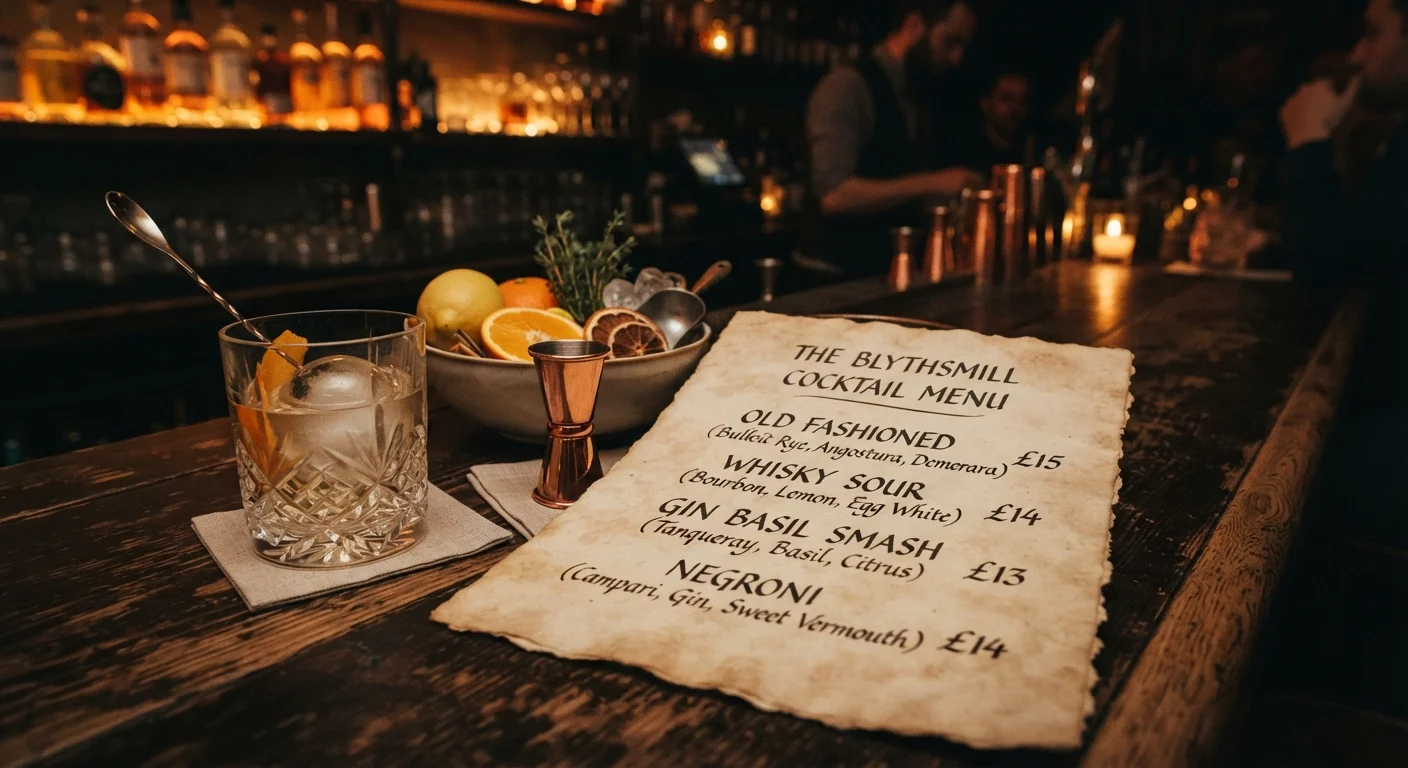 Reading a Cocktail Menu Without Feeling Lost
