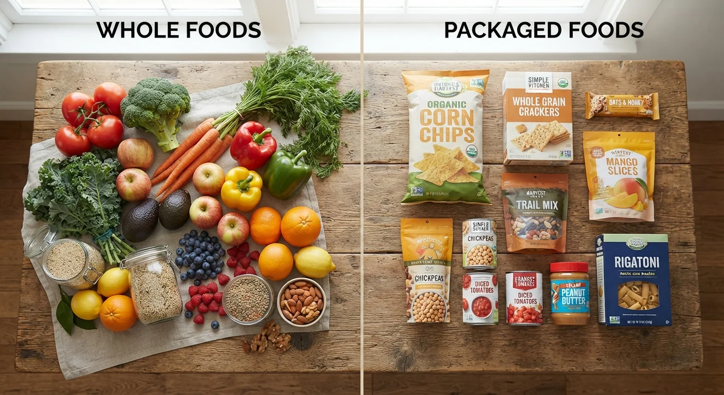 Whole Foods vs. Processed Foods: Understanding the Real Difference